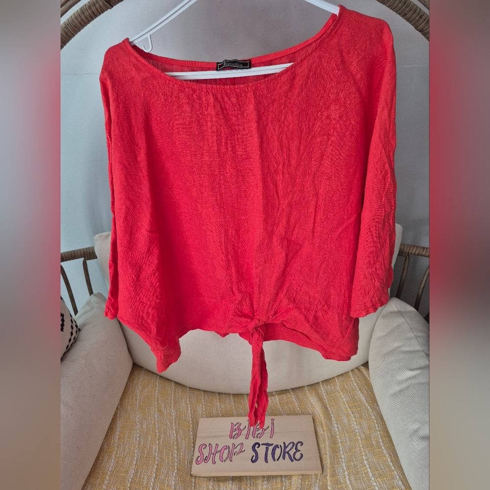 Froccella Women's Orange Top